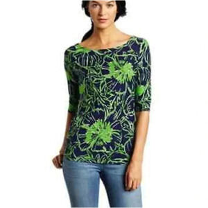 Lilly Pulitzer Cassie Navy Top